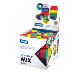 Гумка + точилка "COMPACT" ТМ "MILAN", mix4710624