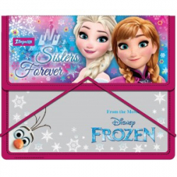 Фото - Папка для тетрадей пласт. на резинке  В5 'Frozen' 27184