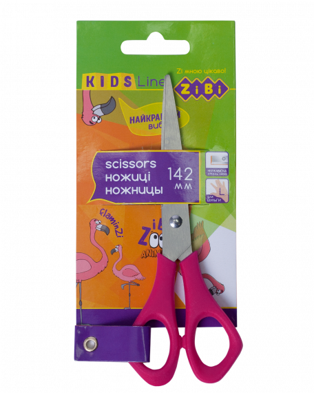 Фото - Ножиці дитячі для шульги, 142мм, рожевий (уп.12/ящ.144) 22173 Фото - Ножиці дитячі для шульги, 142мм, рожевий (уп.12/ящ.144) 22173