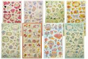 Фото - Наліпки ПВХ плоскі, лазерні 10 * 28см 20шт./уп. 44133