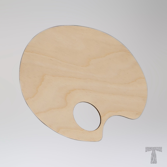 Фото - Палітра Овальна TART-П-4 (270х220 мм) 56186 Фото - Палітра Овальна TART-П-4 (270х220 мм) 56186