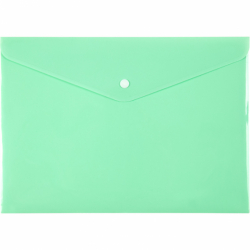 Папка на кнопці, А4, Pastelini, неом&#039;ята