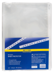 Файл для документів А4+/40мкм, JOB, 100шт.