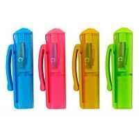 Фото - Точилка-ковпачок косметична з конт. 'Cap' пласт., рожева 32548