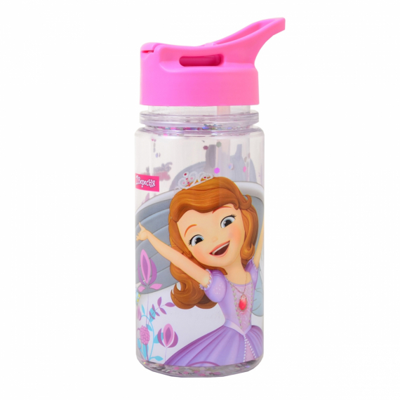 Фото - Пляшка для води 1Вересня з блискітками “Sofia The First”, 280 мл 46805 Фото - Пляшка для води 1Вересня з блискітками “Sofia The First”, 280 мл 46805