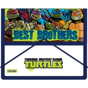 Фото - Папка для тетрадей пласт. на резинке В5 'Ninja Turtles' 27185 Фото - Папка для тетрадей пласт. на резинке В5 'Ninja Turtles' 27185