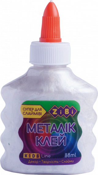 Фото - Клей металік срібний на PVA-основі, 88 мл 50728 Фото - Клей металік срібний на PVA-основі, 88 мл 50728