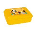 Фото - Контейнер для їжі (Ланч Бокс), 138*104*54мм, жовтий 9165