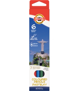 Фото - Цветные карандаши ' KIN '  6цв. '7 чудес' 3651_7 10357