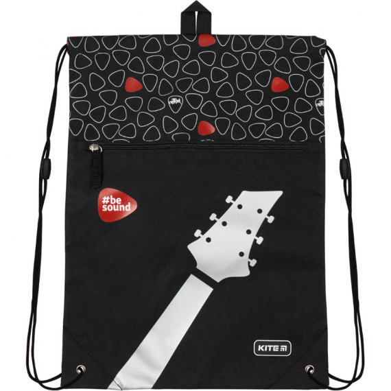 Фото - Сумка для взуття з кишенею Kite Education 601L-9 Be sound 45232 Фото - Сумка для взуття з кишенею Kite Education 601L-9 Be sound 45232