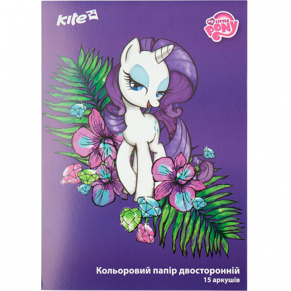 Фото - Папір кольор. двостор. (15арк/15кол), А4 LP 21072