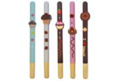 Фото - Ручка гелева 'десерти' 0,5mm ароматна. Із запахом тістечок 40 шт/упак 43076