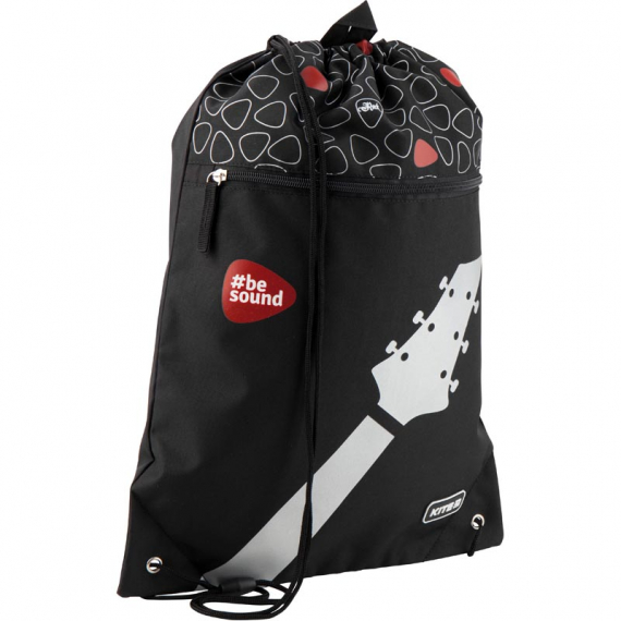 Фото - Сумка для взуття з кишенею Kite Education 601L-9 Be sound 45232 Фото - Сумка для взуття з кишенею Kite Education 601L-9 Be sound 45232