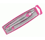 Фото - Циркуль в футляре + грифель COMFORT, розовый (уп.24) 9348