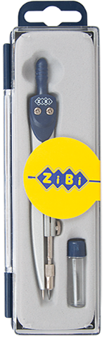 Фото - Циркуль BASIS в пластиковому пеналі+запасний грифель, темно-синій, KIDS Line (уп.20) 9341 Фото - Циркуль BASIS в пластиковому пеналі+запасний грифель, темно-синій, KIDS Line (уп.20) 9341