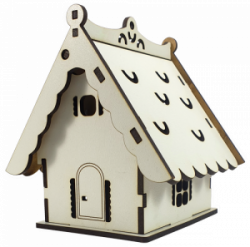 Фото - МДФ Будиночок № 16 скриньк.дім клас. 8*10*10см  М-2089 49858