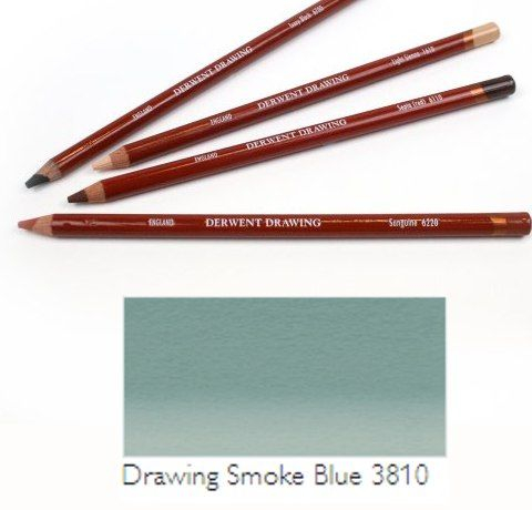 Фото - Олівець для рисунку Drawing (3810) , Блакитний димчастий, Derwent 57302 Фото - Олівець для рисунку Drawing (3810) , Блакитний димчастий, Derwent 57302