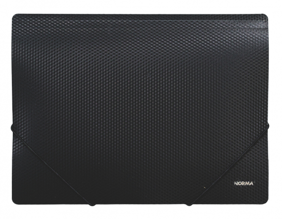 Фото - Папка на гум., А4, 500мкн., PP, чорн., 5060, NORMA 36254 Фото - Папка на гум., А4, 500мкн., PP, чорн., 5060, NORMA 36254