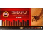 Фото - Крейда-пастель T.D'OR, 12 шт., коричневі відтінки 10258 Фото - Крейда-пастель T.D'OR, 12 шт., коричневі відтінки 10258