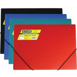 Фото - Папка на гумках, А4, глянцевий непрозор. пластик 60989