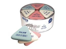 Фото - CNM4865 Ластик треуг. 'TM MILAN' 3,6*3,3*0,6см, карт. уп. 65шт.+1шт. подар., mix65шт 27935 Фото - CNM4865 Ластик треуг. 'TM MILAN' 3,6*3,3*0,6см, карт. уп. 65шт.+1шт. подар., mix65шт 27935