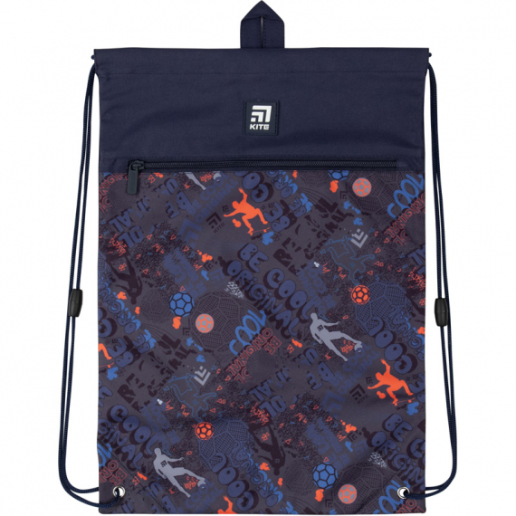 Фото - Сумка для взуття Kite з кишенею 601M Cool 51746 Фото - Сумка для взуття Kite з кишенею 601M Cool 51746