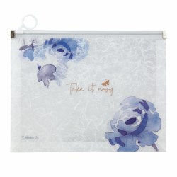 Фото - Папка на блискавці zip-lock, А5+, Frozen Nature-01 47125