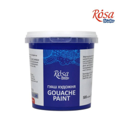 Фото - Фарба гуашева, 500 мл, Ультрамарин, ROSA Studio 44581 Фото - Фарба гуашева, 500 мл, Ультрамарин, ROSA Studio 44581