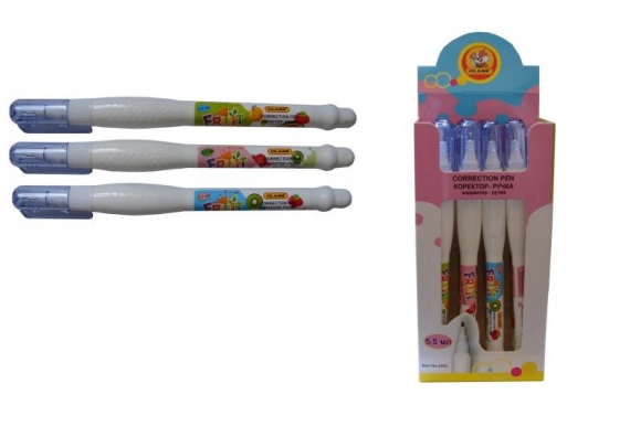 Фото - Коректор-ручка, тонкий метал клапан.пиш.вузел, 5,5мл, 4952, CLASS (уп.12) 36290 Фото - Коректор-ручка, тонкий метал клапан.пиш.вузел, 5,5мл, 4952, CLASS (уп.12) 36290