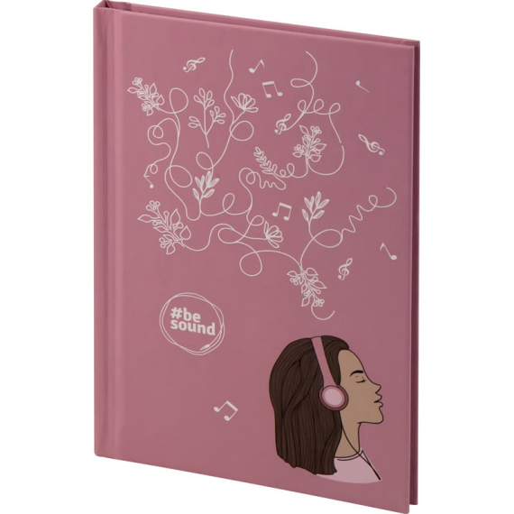 Фото - Книга записна тверда обкл. А6, 80арк. кл BeSound-6 44238 Фото - Книга записна тверда обкл. А6, 80арк. кл BeSound-6 44238