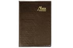 Фото - Блокнот 12,6 * 18,3см, 32К, 68 аркушів, 70г / м2, чорний 59146