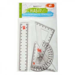 Фото - Набор линеек (4 предм.), линейка 15 см (уп.24) 15028