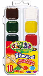 Фото - Фарби акв., медов., 10 кол., пласт. кор., 7615, CLASS 40184