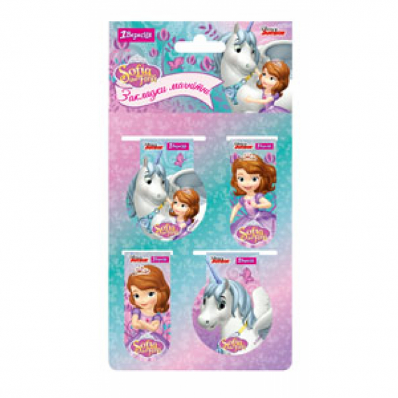 Фото - Закладки магнитные 1Вересня 'Sofia the first', 4шт, Украина 47042 Фото - Закладки магнитные 1Вересня 'Sofia the first', 4шт, Украина 47042