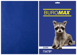 Фото - Папір кольоровий А4, 80г/м2, DARK тем.-синій, 50л. 52761 Фото - Папір кольоровий А4, 80г/м2, DARK тем.-синій, 50л. 52761