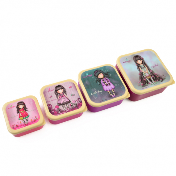 Фото - Контейнер для еды “Santoro”, 4 в 1, 750/500/300/200 мл 46834 Фото - Контейнер для еды “Santoro”, 4 в 1, 750/500/300/200 мл 46834