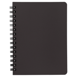 Зошит для нотаток OFFICE, А6, 96 арк., клітинка, пластикова обкладинка, темно-коричневий