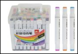 Фото - Набір скетч маркерів 60 шт в пластиковому футлярі 57153 Фото - Набір скетч маркерів 60 шт в пластиковому футлярі 57153