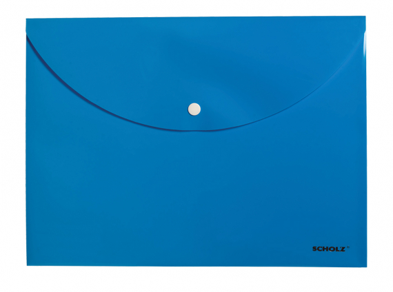 Фото - Папка з кнопкою, непрозор., А4, РР 180мкн CHARMING, блакит., 5127, SOZ 33823 Фото - Папка з кнопкою, непрозор., А4, РР 180мкн CHARMING, блакит., 5127, SOZ 33823