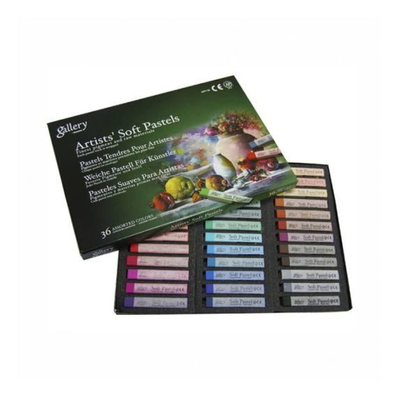 Фото - Пастель суха, проф., м'яка, 36 кол., квадр., MPV-36, MUNGYO 44572 Фото - Пастель суха, проф., м'яка, 36 кол., квадр., MPV-36, MUNGYO 44572