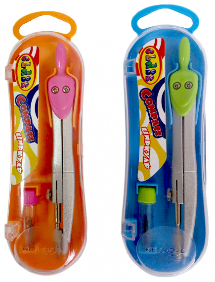 Фото - Циркуль в пласт. пеналі з зап. гриф., 12.2 cм, метал., 9021, CLASS (уп.10) 37390 Фото - Циркуль в пласт. пеналі з зап. гриф., 12.2 cм, метал., 9021, CLASS (уп.10) 37390