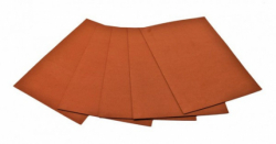 Фото - Кольорова ЕВА піна (Фоаміран)А4, EVA-1-023, 21х29,7см,1,00 мм 5 аркуш.коричневий 59452