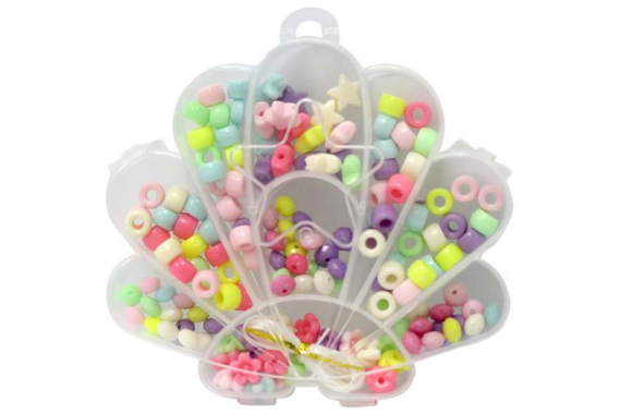 Фото - Набір бісера в коробці у формі Мушлі 63766 Фото - Набір бісера в коробці у формі Мушлі 63766