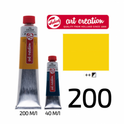 Фото - Фарба олійна ArtCreation,  200 мл, (200) Жовтий,Royal Talens 47781