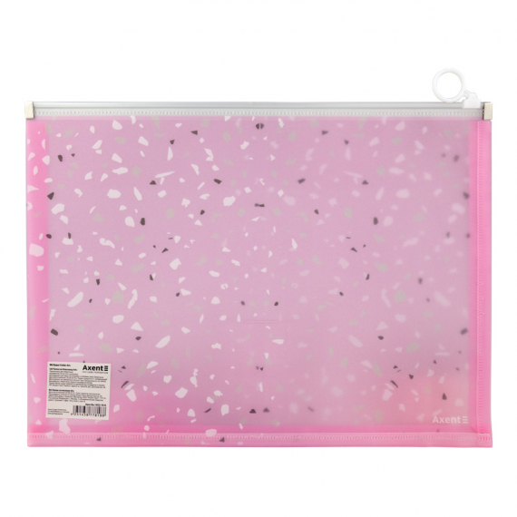 Фото - Папка на блискавці zip-lock, А4+, Shine, рожева 47124 Фото - Папка на блискавці zip-lock, А4+, Shine, рожева 47124