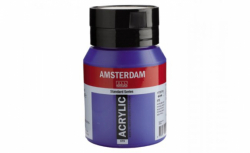 Фарба акрилова AMSTERDAM, (570) Синій ФЦ, 500 мл, Royal Talens