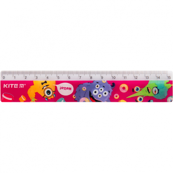 Фото - Лінійка пластикова, 15см Jolliers 1 45023 Фото - Лінійка пластикова, 15см Jolliers 1 45023
