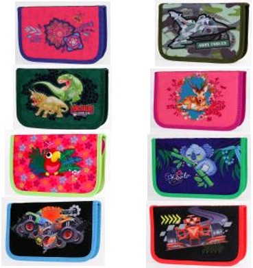 Фото - Пенал на 1 зам., 2 роз., з наповн. 30 предметів 34237 Фото - Пенал на 1 зам., 2 роз., з наповн. 30 предметів 34237