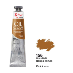 Фото - Фарба олійна, 100мл, Вохра світла, ROSA Gallery 45052