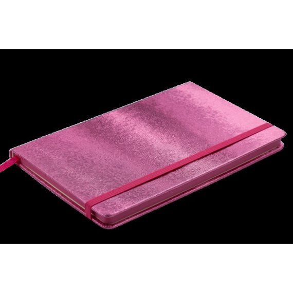 Фото - Блокнот діловий INGOT 125x195мм, 80арк., клітинка, обкладинка зі штучної шкіри, рожевий 57943 Фото - Блокнот діловий INGOT 125x195мм, 80арк., клітинка, обкладинка зі штучної шкіри, рожевий 57943